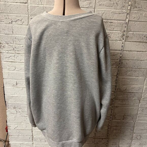 Vintage Blair Hearts Printed Sweatshirt Cardigan W/ Pockets Size XL - Picture 6 of 10